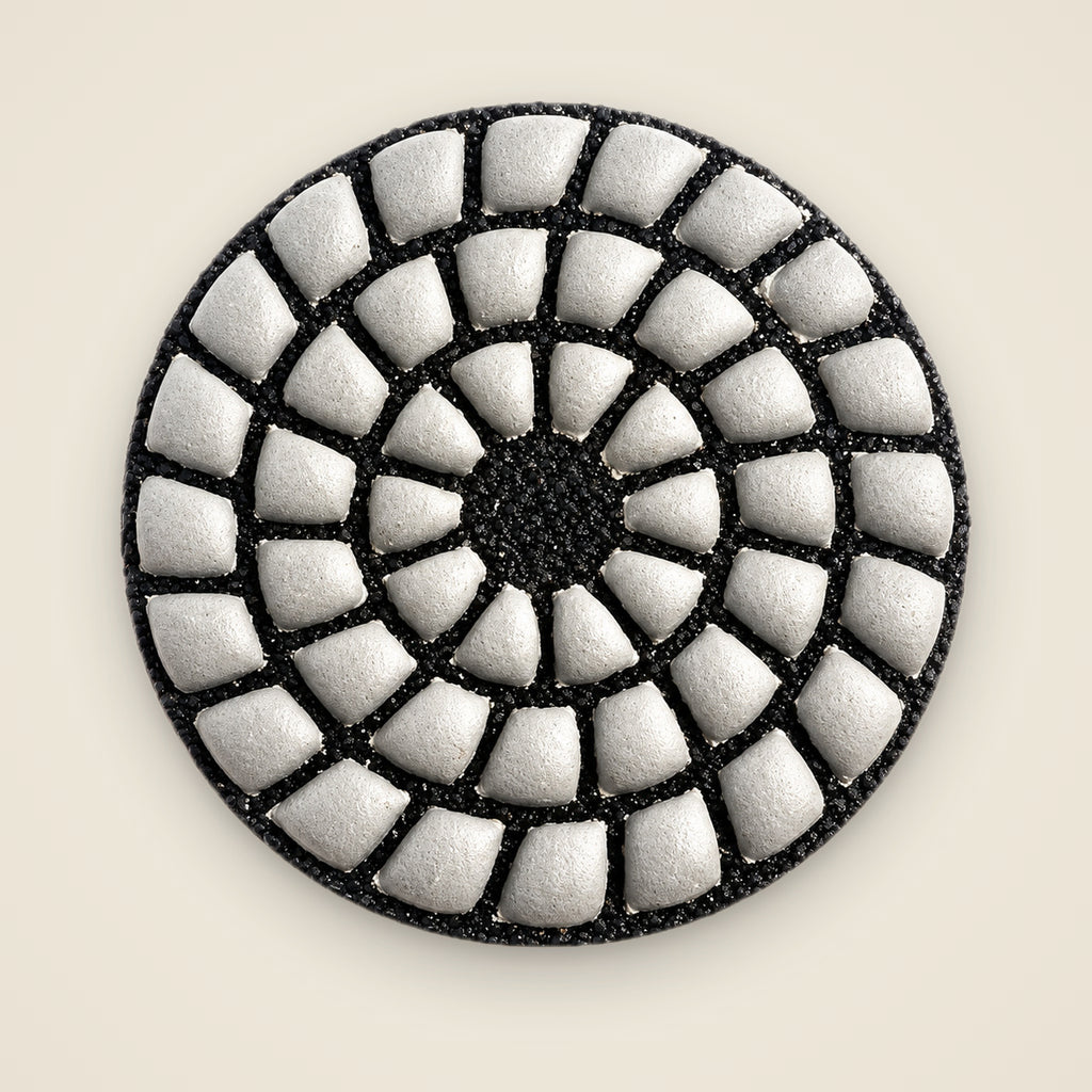 2 in Diamond Wet Polishing Pads, Hook & Loop — KochevPro