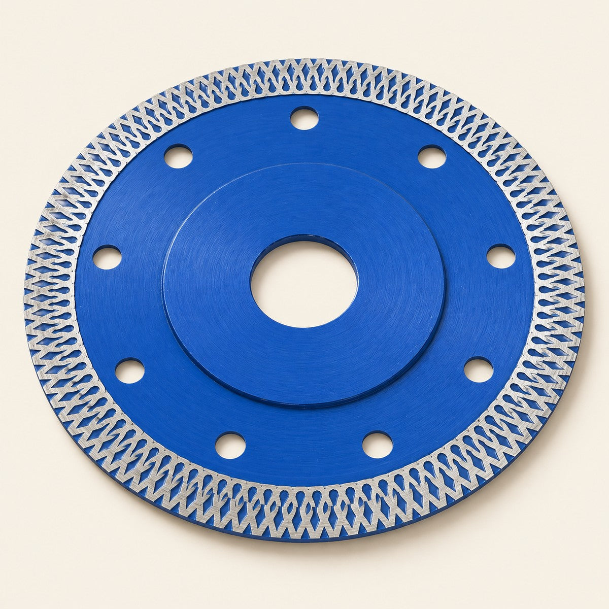 4-1/2 in X-Mesh Turbo Diamond Blade — side view