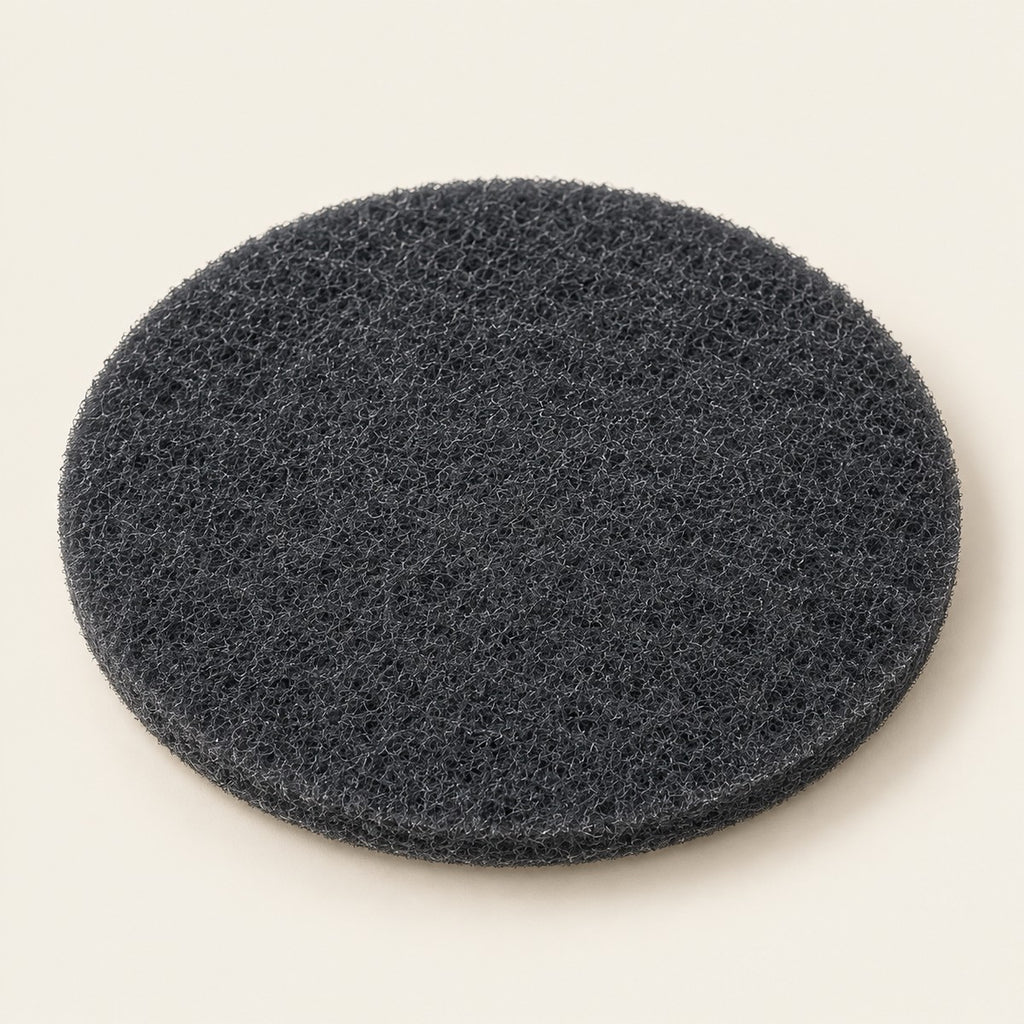 5 in Hook & Loop Scouring Pad Set — grey pad