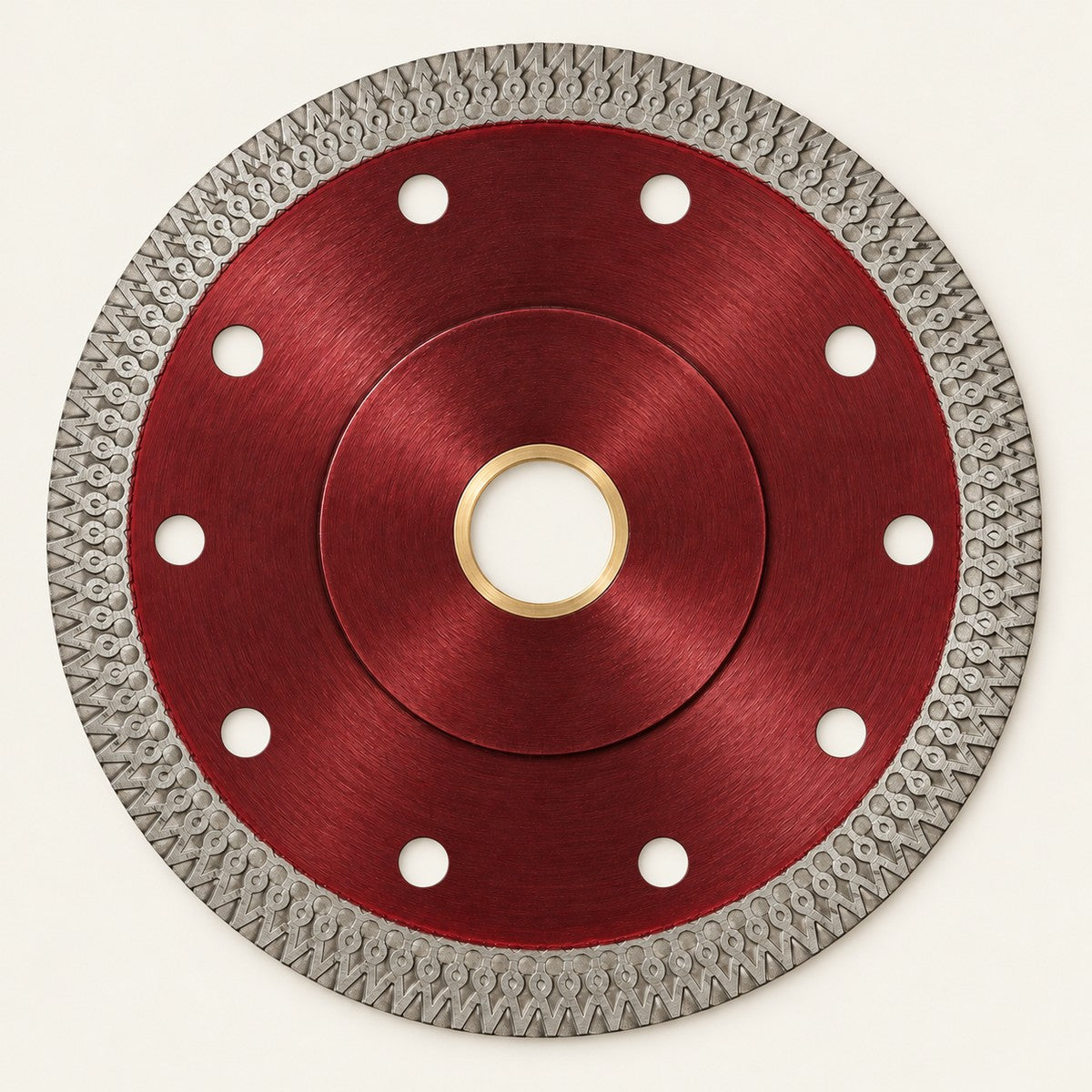 5 in X-Mesh Turbo Diamond Blade — flanged, reinforced hub