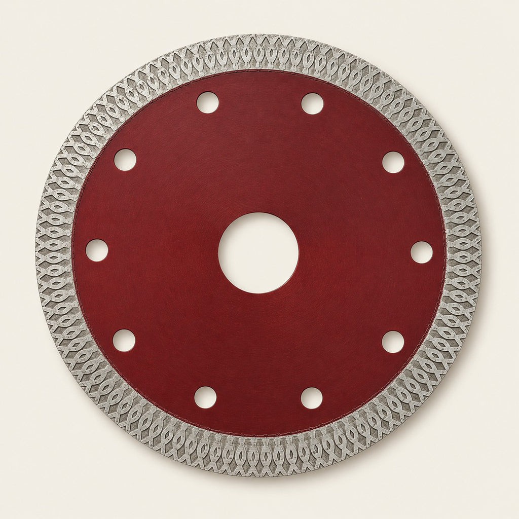 5 in X-Mesh Turbo Diamond Blade — mesh rim