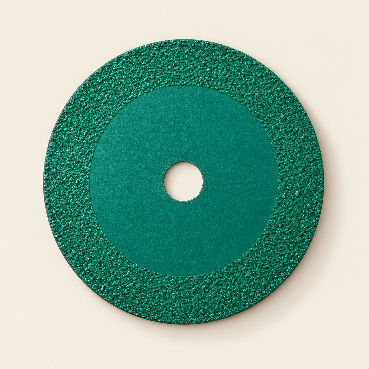 2 in (50 mm) Grout Cleaning Disc — green, top view