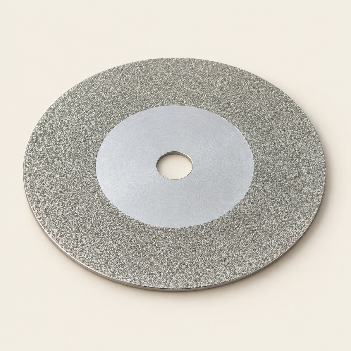 2 in (50 mm) Grout Cleaning Disc — silver, side view