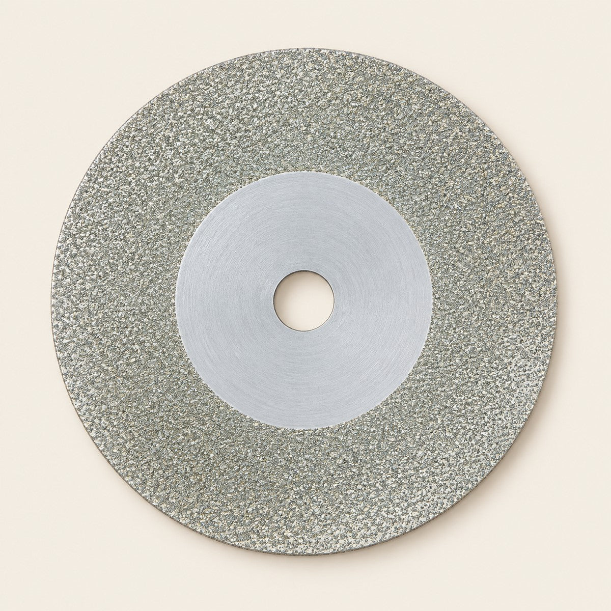 2 in (50 mm) Grout Cleaning Disc — silver, top view