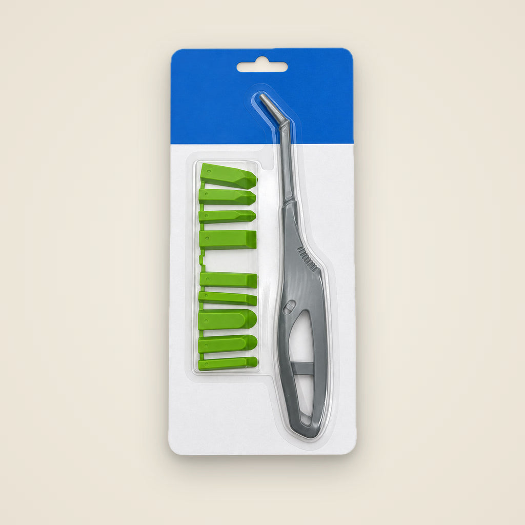 Caulk & Grout Finishing Scraper Set, 9-in-1 Replacement Blades — KochevPro