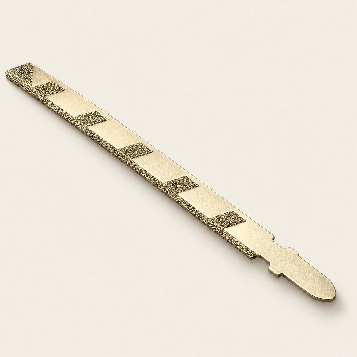 Diamond Grit Jigsaw Blade — diamond grit edge and T-shank