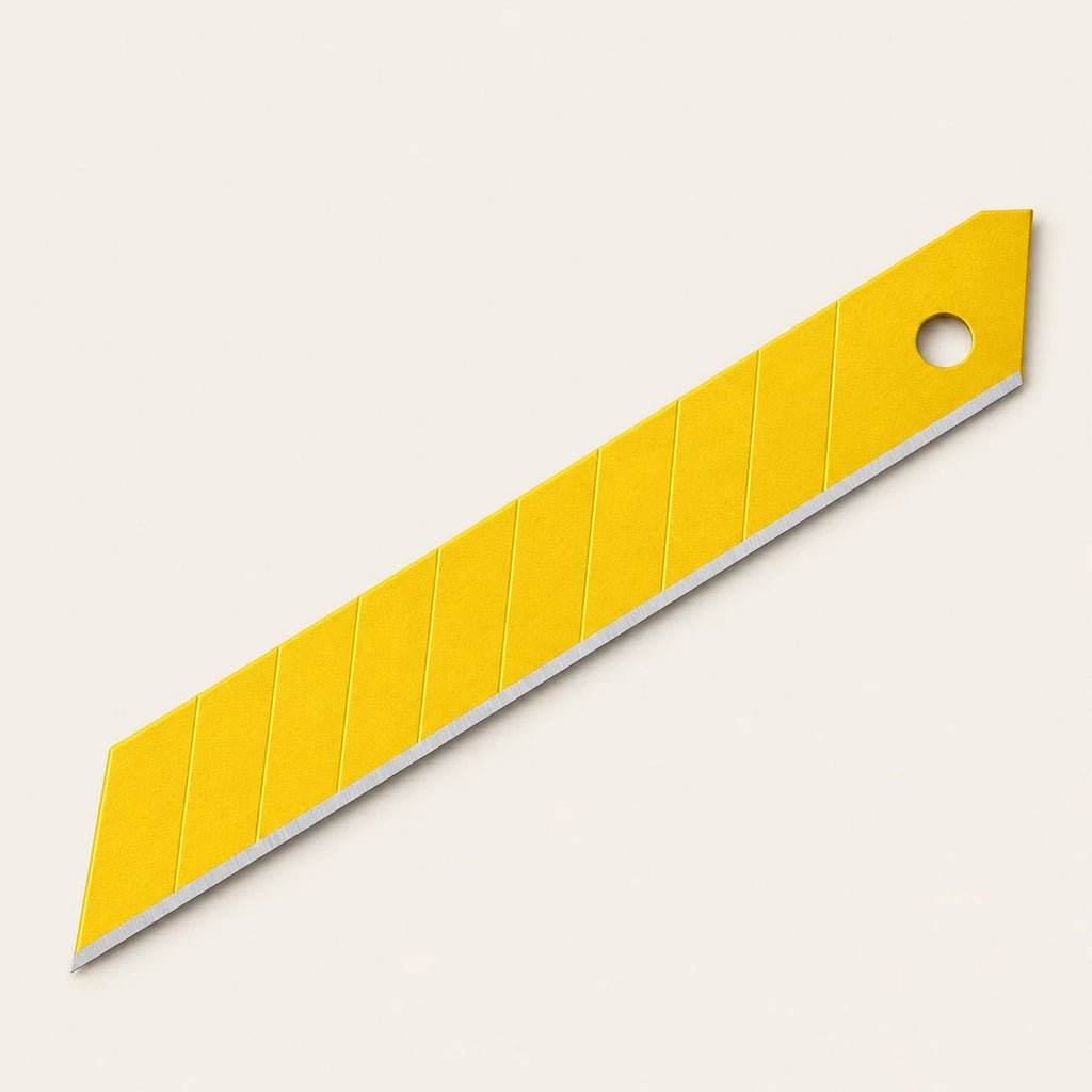 18 mm Gold TiN SK5 Snap-Off Blades, 0.6 mm — single blade