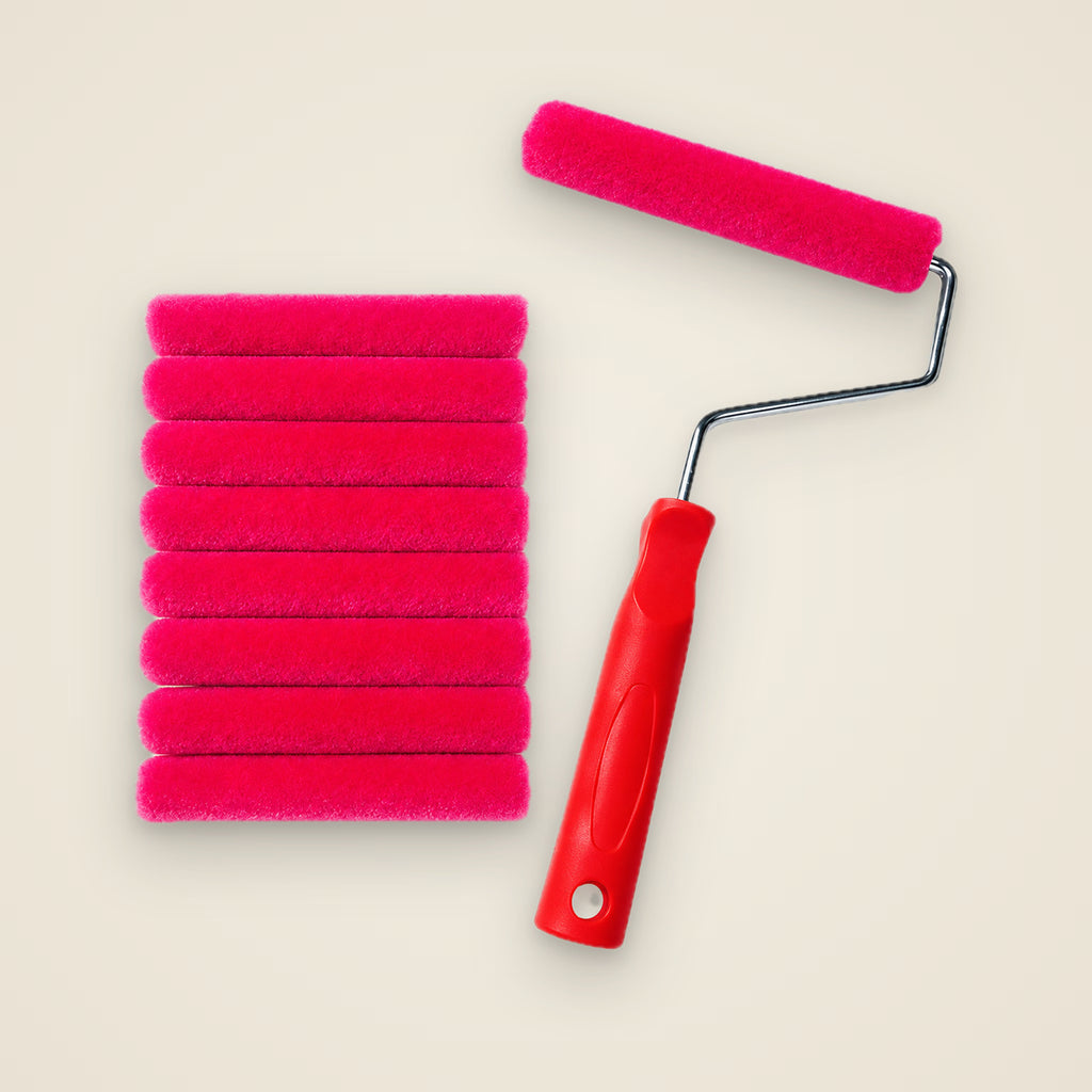 High-Density Mini Roller Cover, 1/4 in Nap — KochevPro