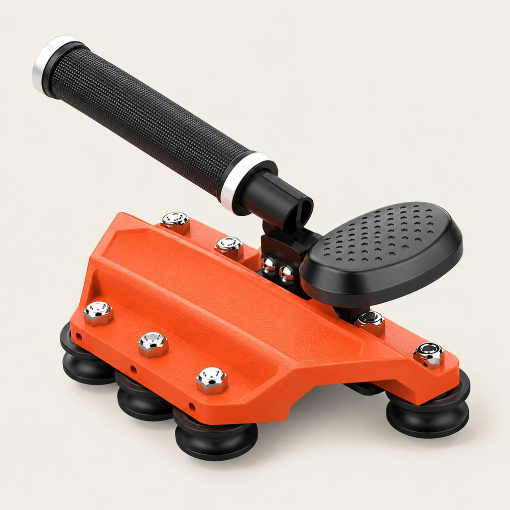 Rail Tile Cutter for Large-Format Porcelain — 7-wheel carriage