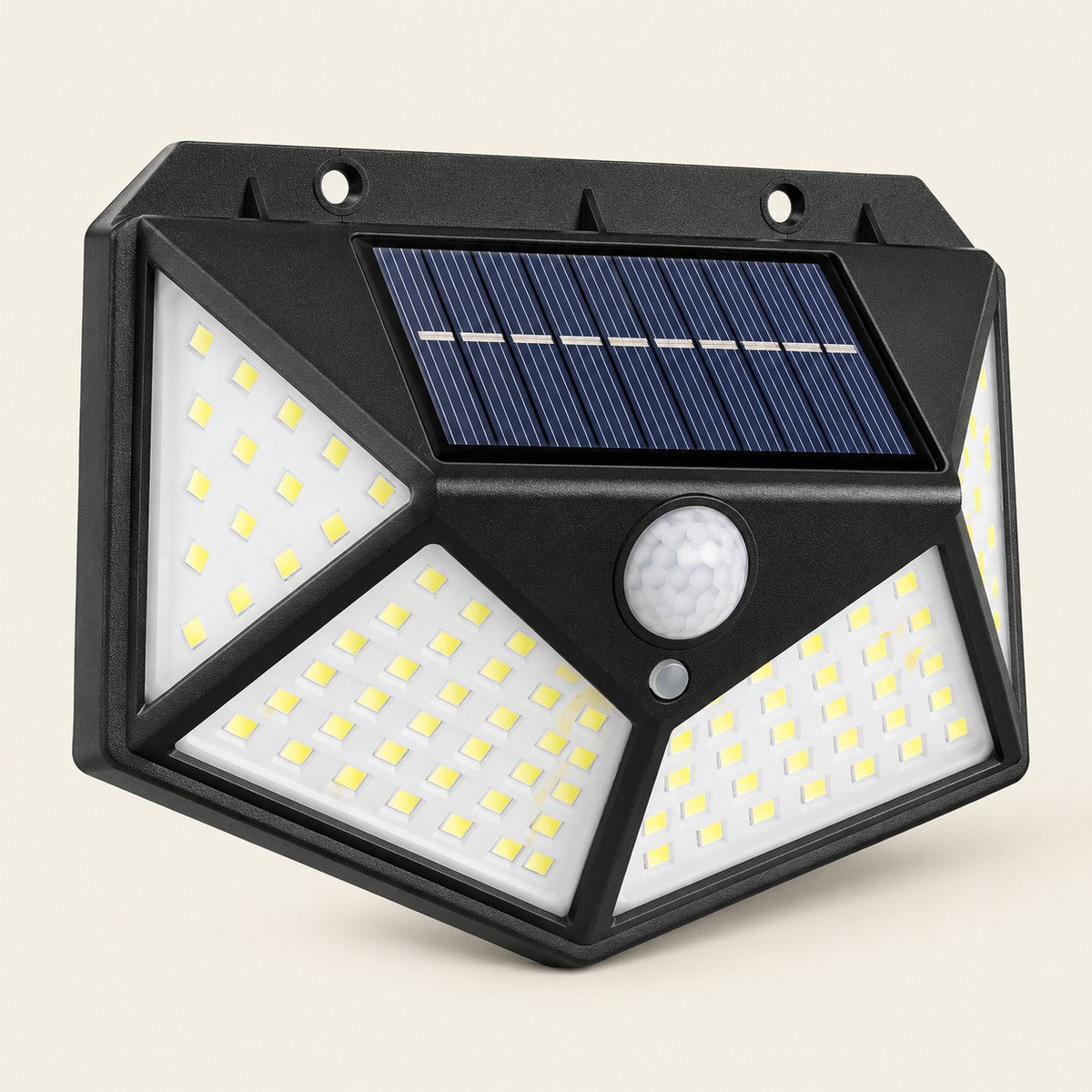 Solar Motion-Sensor Wall Light, 4-Side, 800 mAh, IP44 — photo 3