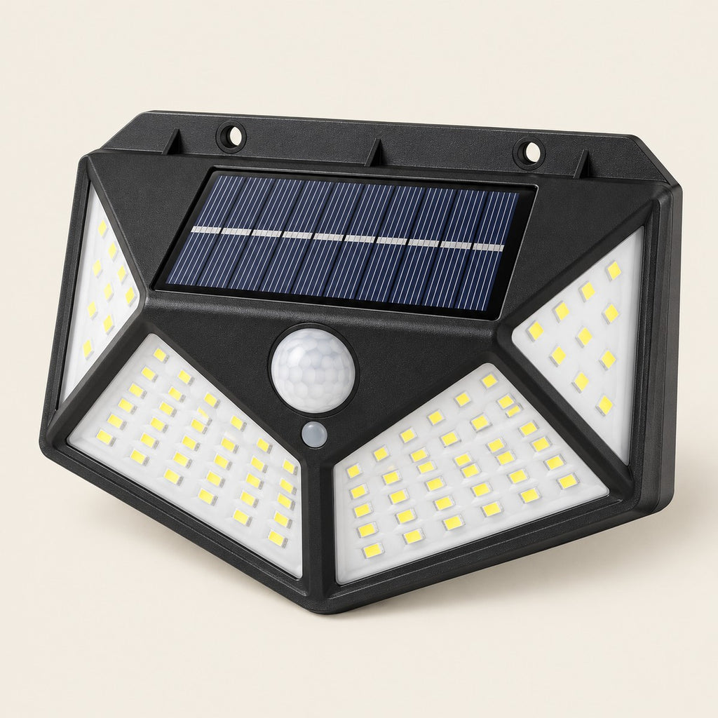 Solar Motion-Sensor Wall Light, 4-Side, 800 mAh, IP44 — photo 4