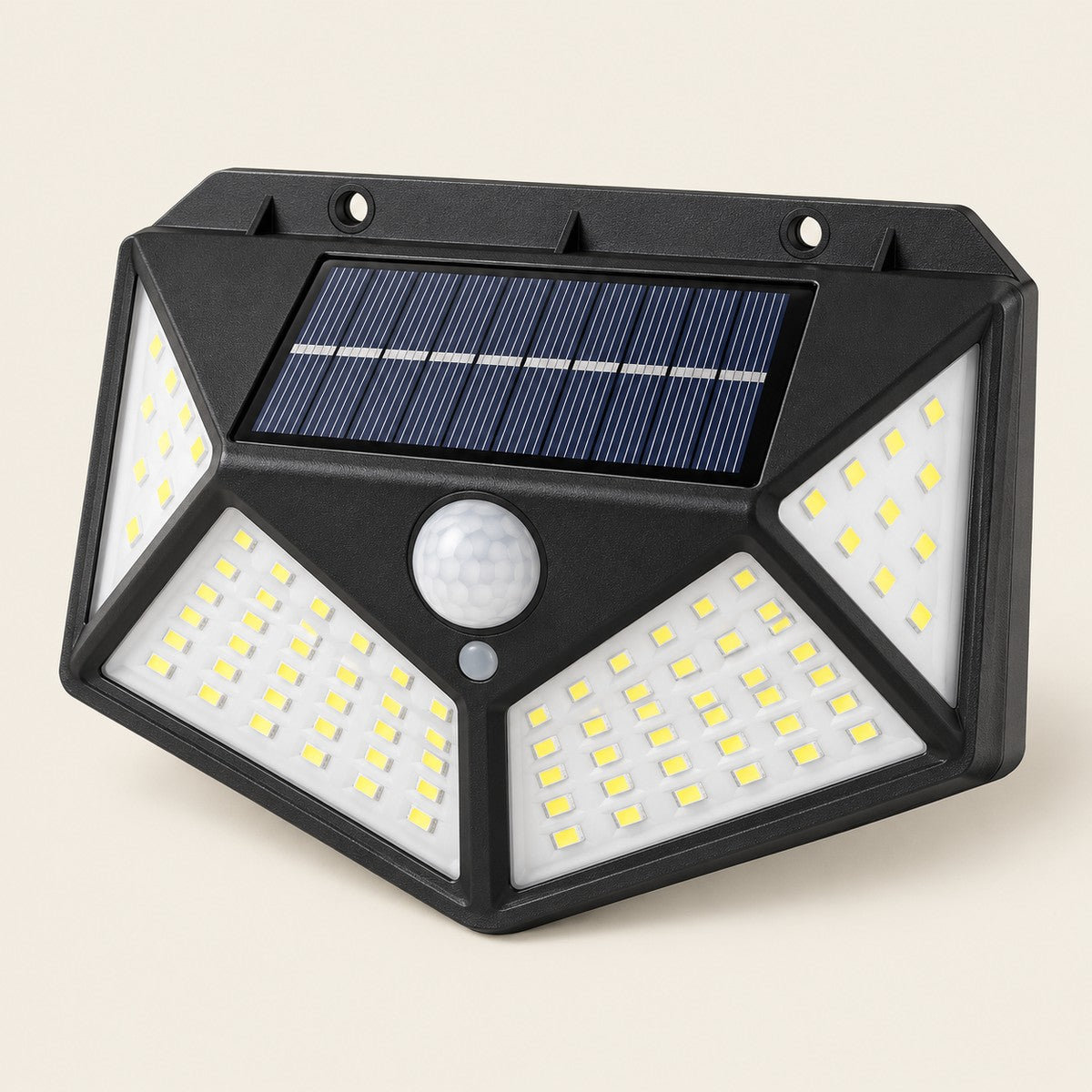Solar Motion-Sensor Wall Light, 4-Side, 800 mAh, IP44 — photo 4