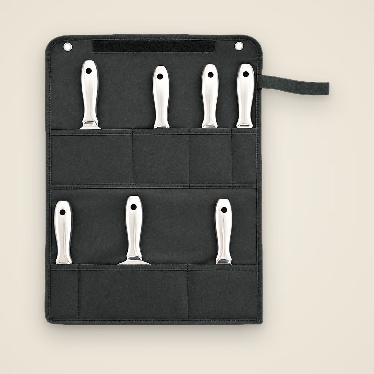 All-Stainless Putty Knife Set, 7-Piece (1-1/2–8 in) in Bag — KochevPro